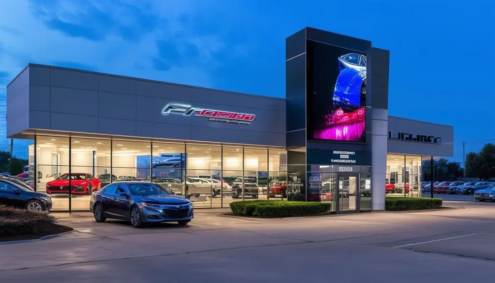 automotive dealership signage types