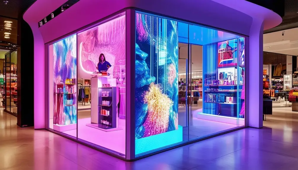 Large LED Displays for Retail Windows 4 dynamic adaptable personalized solutions