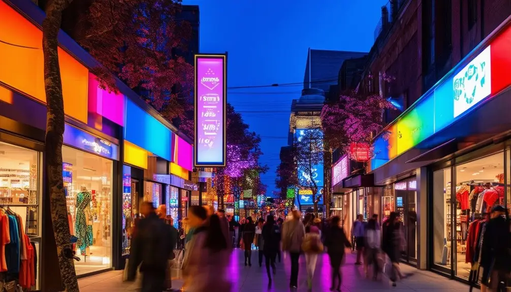 eye catching led signs