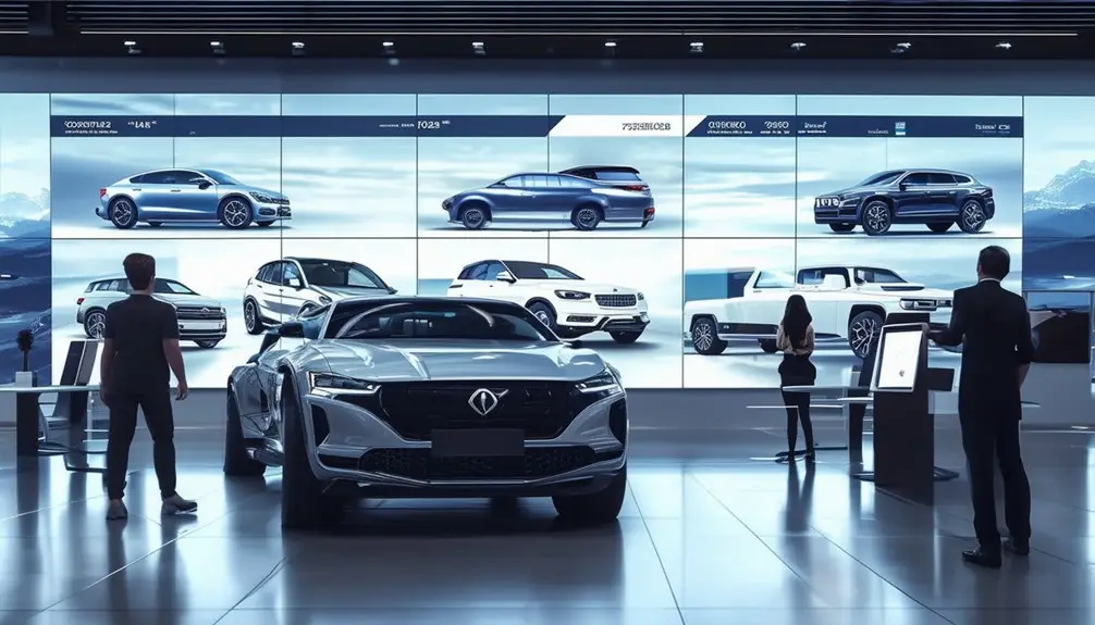 Car Dealership Electronic Inventory Screens 2 improving customer service methods