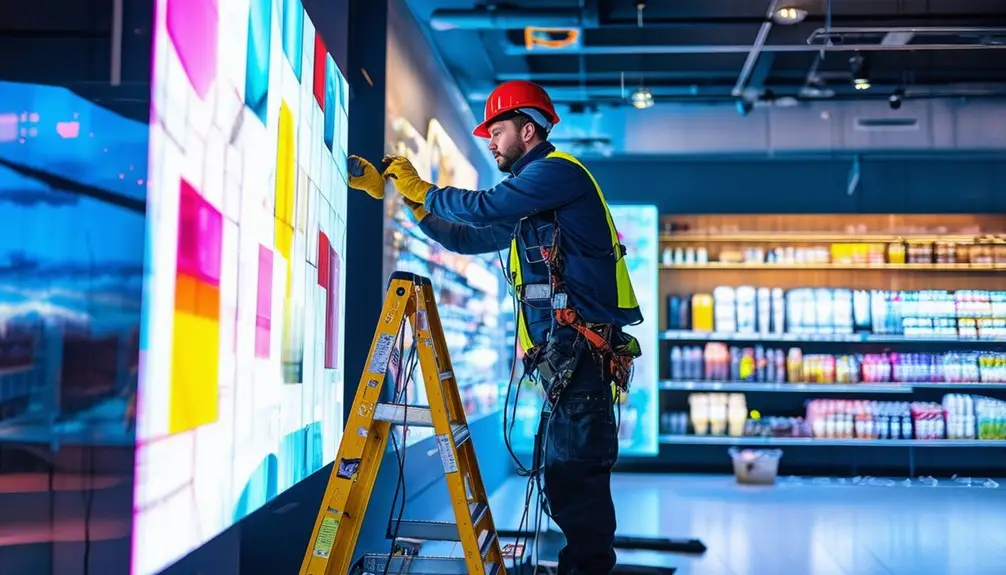 LED Advertising Panels for Retail Chains 5 installation and upkeep guidance