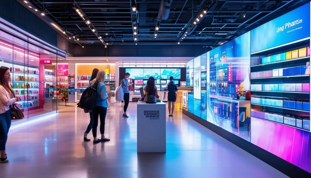 interactive retail display technology