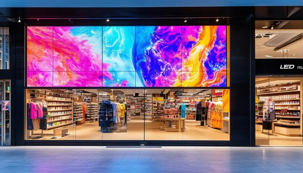 led panels for advertising