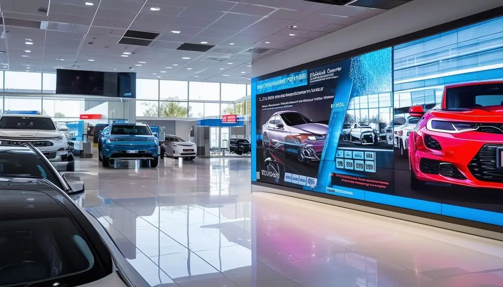 Car Dealership Electronic Inventory Screens 3 marketing tactics for success