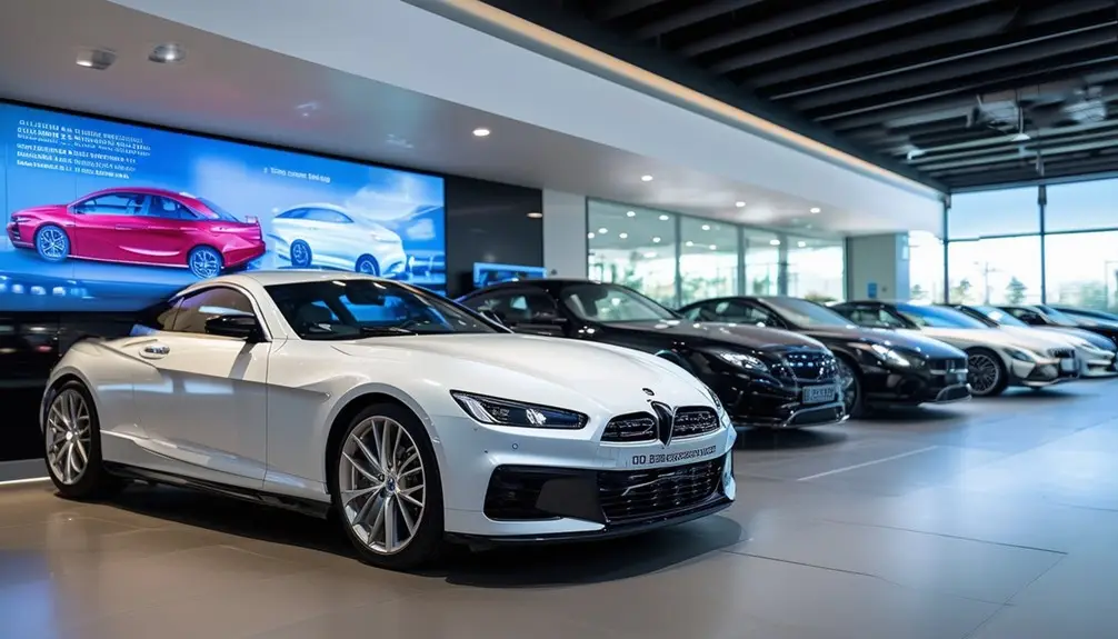 modernizing car sales displays