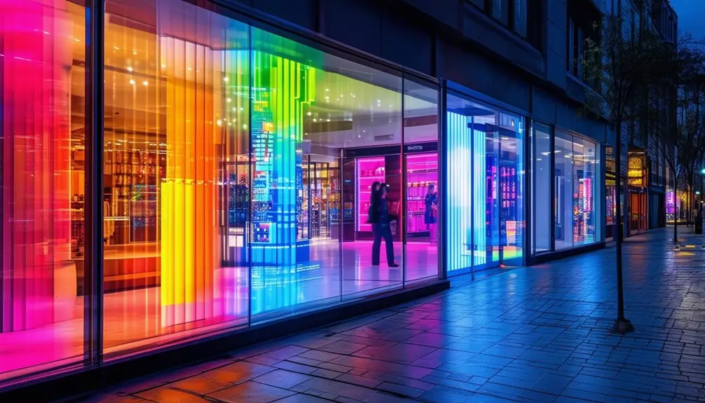 Large LED Displays for Retail Windows 5 optimizing energy use effectively