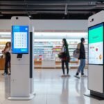 retail touchscreen kiosk variety