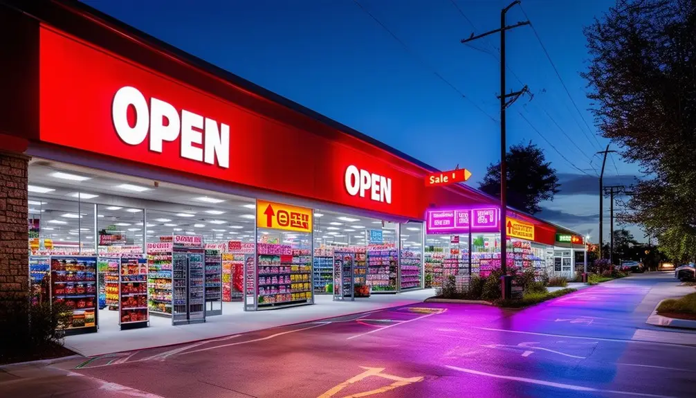 Green Glow: Energy-Efficient LED Signs Light the Way for Sustainable Retail 2 signage displays in businesses