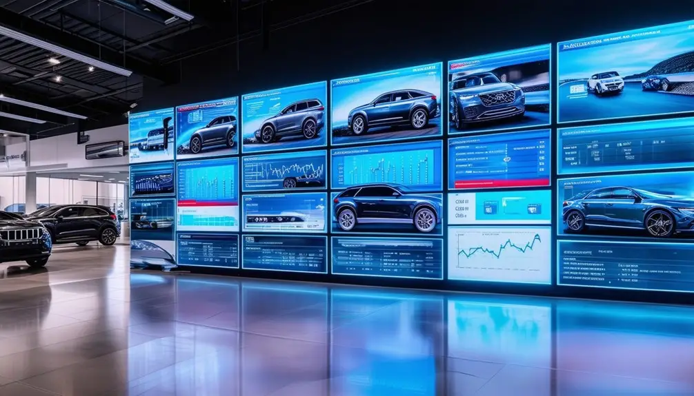 Electronic Inventory Boards for Dealerships 4 updating digital sales displays