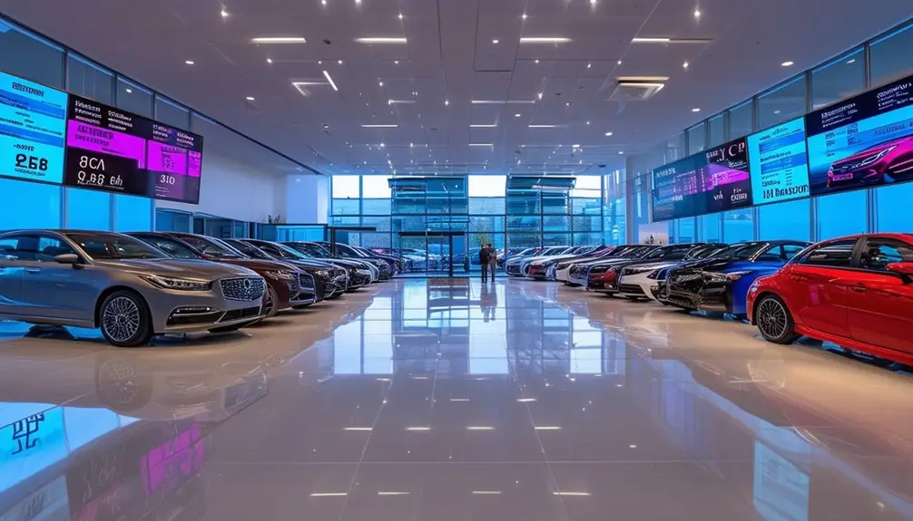 Electronic Inventory Boards for Dealerships 2 varieties of electronic signage