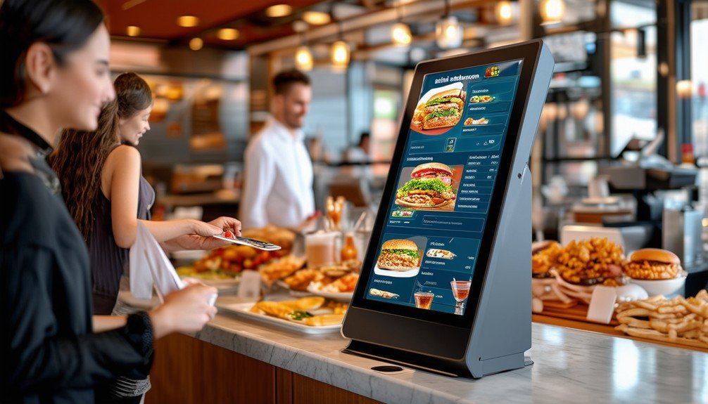 Restaurant Touchscreen Kiosks for Order Management 1 advanced payment technology integration