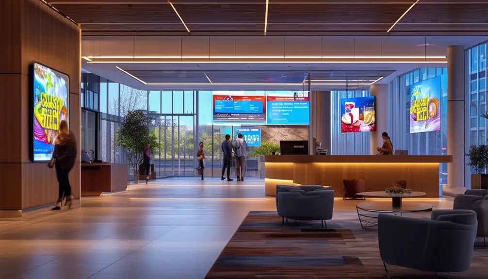 Guests Can't Look Away! The Addictive Hotel Lobby Displays You Need to See! 1 advantages of digital advertising