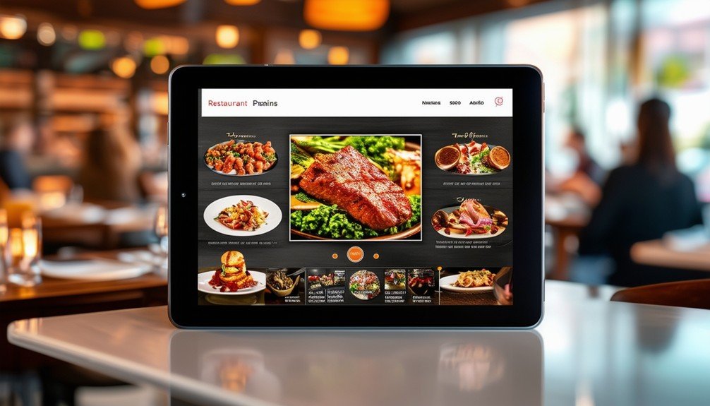 advantages of digital menus