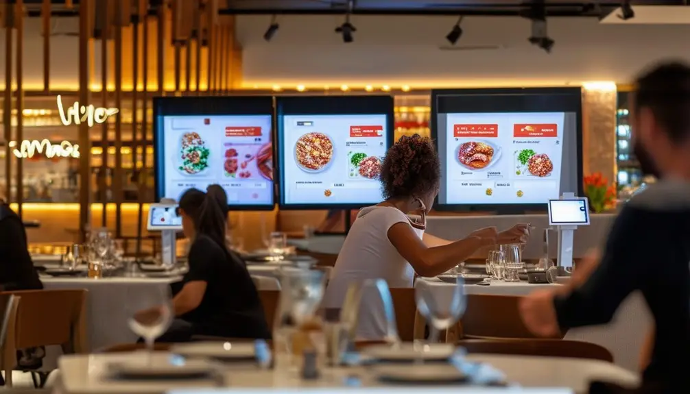 bistro touchscreen ordering system