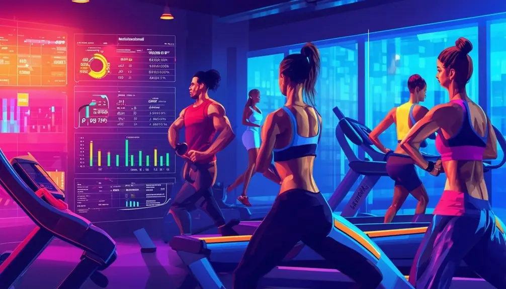 Interactive Fitness Tracking Screens 8 boosting exercise commitment level