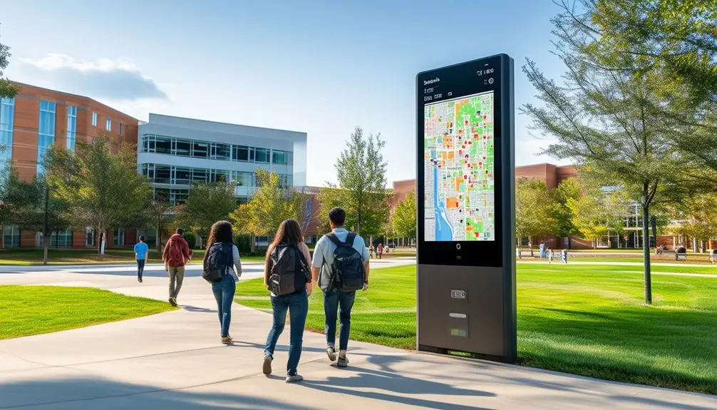 campus digital signs solution