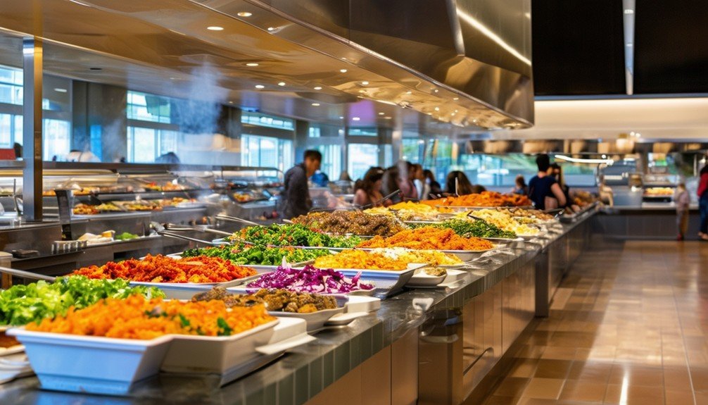 campus dining hall options