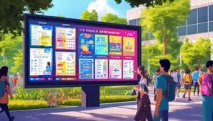 campus event information displays