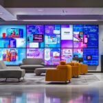 corporate branding through digital display