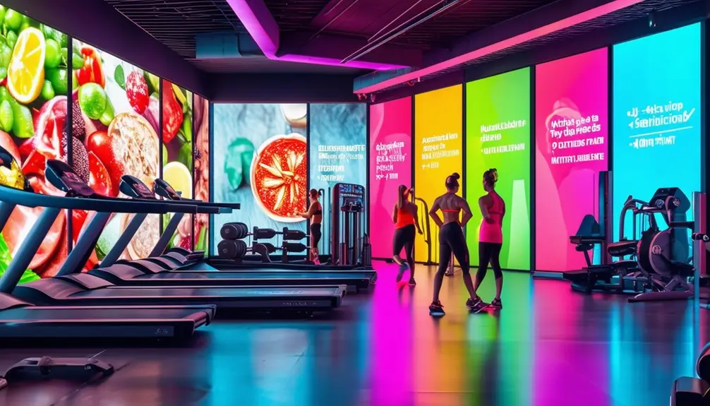 From Reps to Recipes: Digital Displays Blend Exercise and Nutrition Guidance 4 creating engaging online content