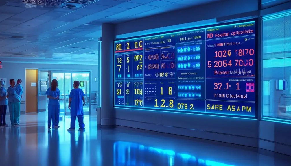 digital display for healthcare