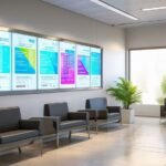 digital displays in clinics