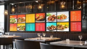 digital menu board designs