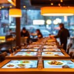 digital menus for restaurants