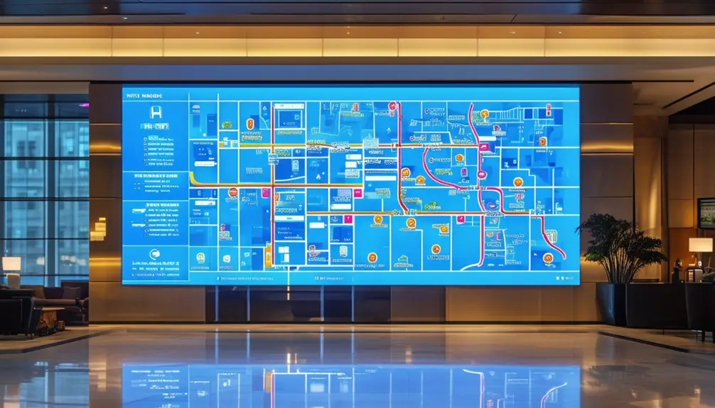 Digital Room Availability Signs for Hospitality 6 digital navigation for buildings