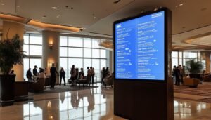 digital signage for conferences