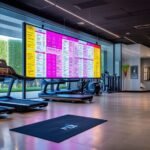 digital signage for gym