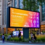 digital signs for university