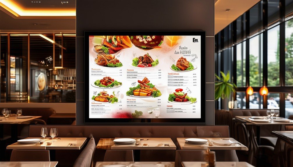 dynamic digital menu boards