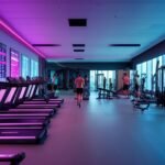 dynamic displays for gyms