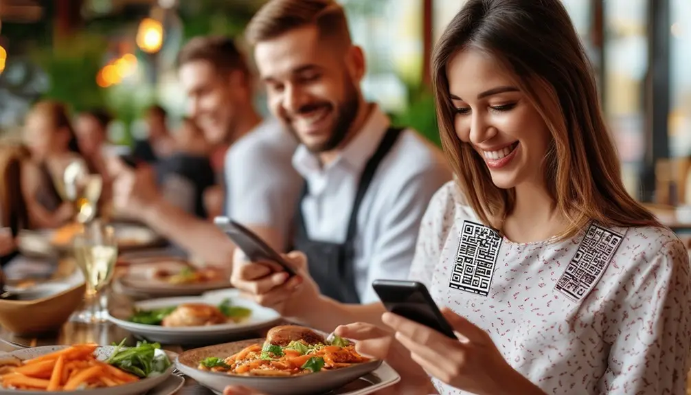Benefits of QR Code Menus for Dining 2 enhanced customer service experience
