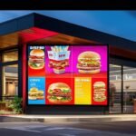 fast food restaurant signage