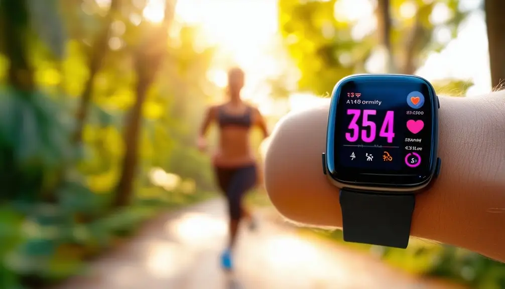 Interactive Fitness Tracking Screens 4 fitness tracker features described
