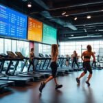 gym s electronic message displays