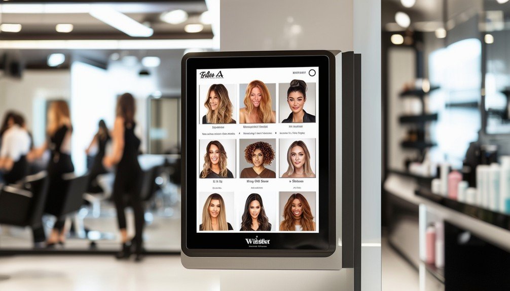 Digital Signs to Boost Salon Offers 5 highlighting team members expertise