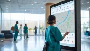 hospital navigation with technology