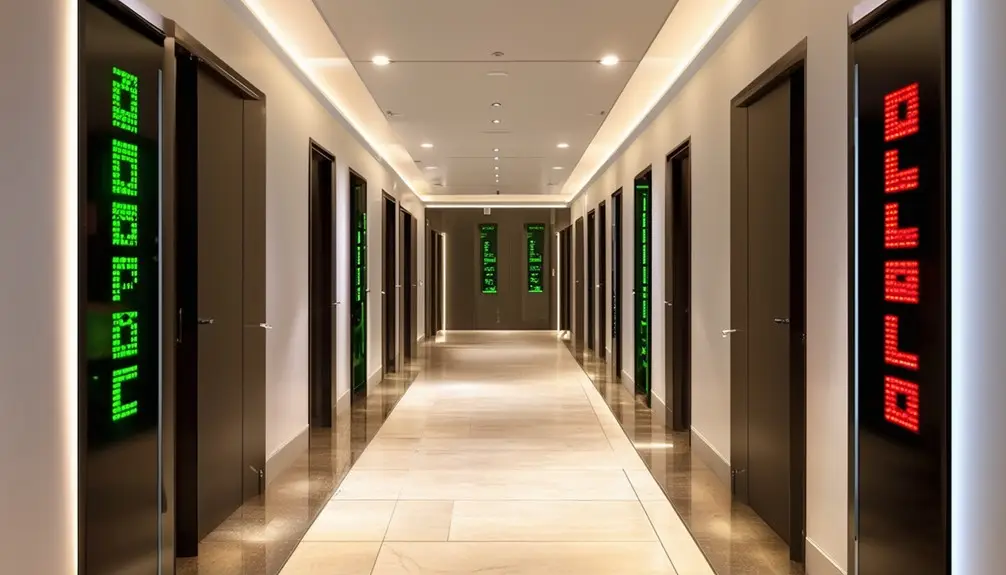 hotel room occupancy tracking