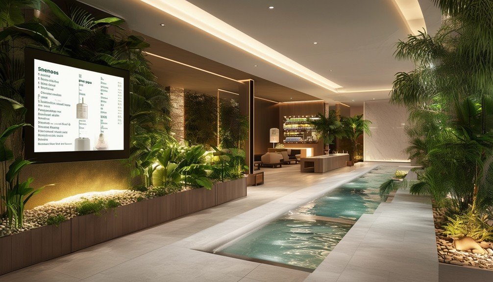 Digital Signs for Spa Directories 1 improving hotel guest satisfaction