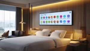 Digital Signs for Hotels 12 innovative hotel room technology