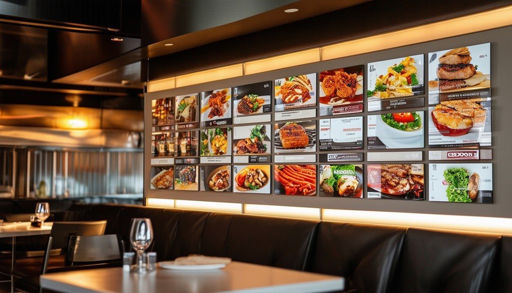 innovative restaurant display solution