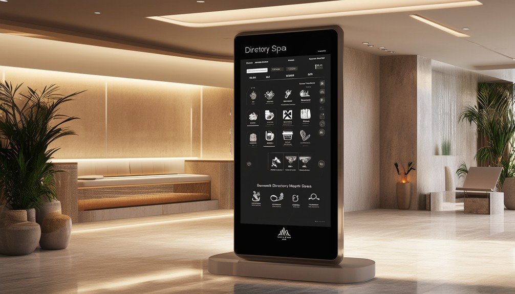User-Friendly Spa Directory Touchscreen 4 integration and installation services
