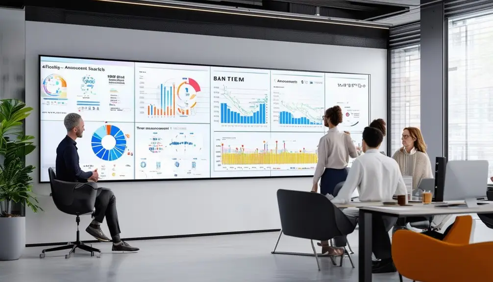 interactive digital information display