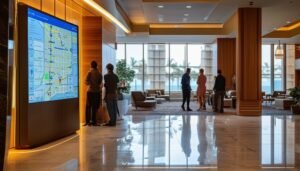 interactive displays for hotels