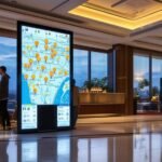 interactive hotel guest kiosks