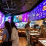 interactive screens in restaurants