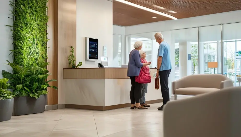 Efficient Visitor Registration for Healthcare 4 long term visitor accommodations offered
